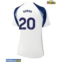 Tottenham Hotspur Mohammed Kudus #20 Heimtrikot Frauen 2025-26 Kurzarm